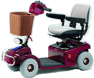 Mobility Scooter Hire In Los Cristianos, Tenerife - Superior, 4 wheeled