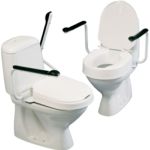 Raised Toilet Seat Hire In Berlin, Germany - With Armrests