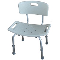Shower Chair Hire in Los Cristianos, Tenerife, Canary Islands - Adjustable Height