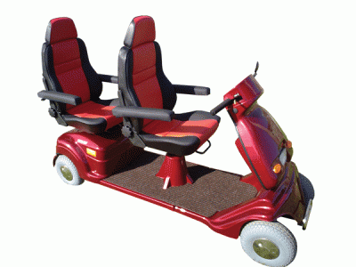 Mobility Scooter Hire In Majorca Port - Double Seat
